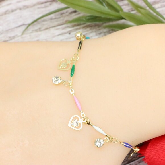 Trendy Bracelet for Girls & Women – Cute, Adjustable & Gift-Ready | MLCRC2037 - Picture 1 of 10